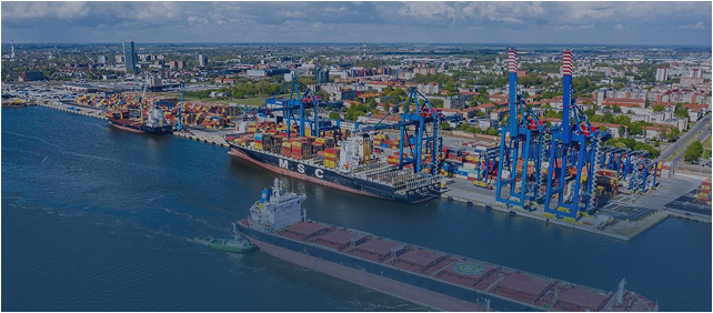 Export shipments via the ports of Klaipeda and Riga all over the world